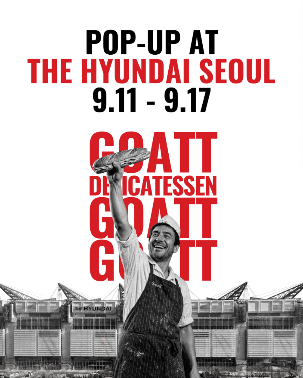Goat Deli The Hyundai Seoul Pop-up