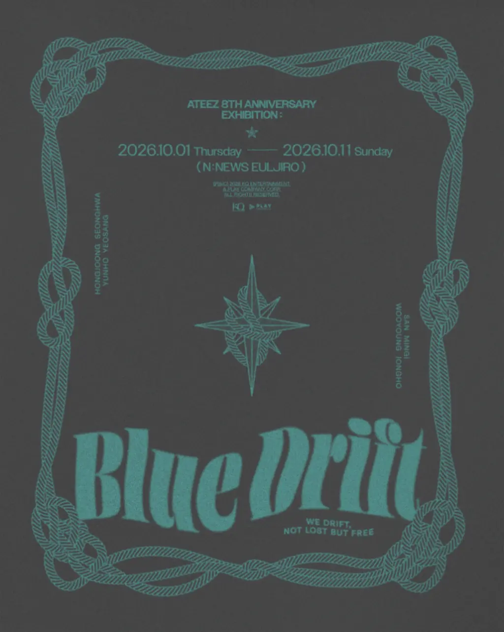 ATEEZ 8th Anniversary Exhibition: BLUE DRIFT