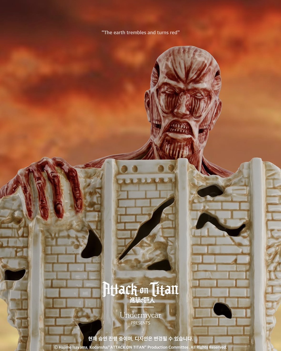 Attack on Titan X Undermycar Pop-up