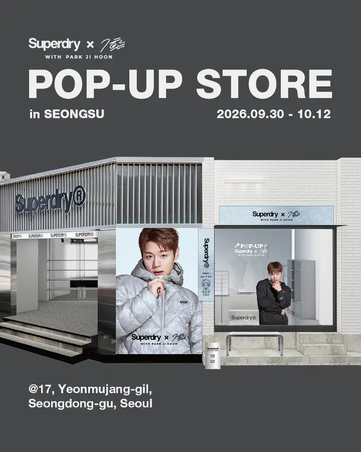 Superdry X Park Jihoon Popup