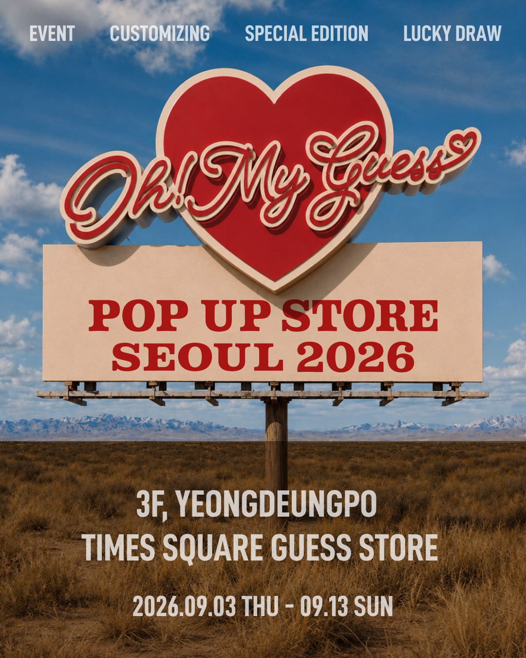 GUESS Popup