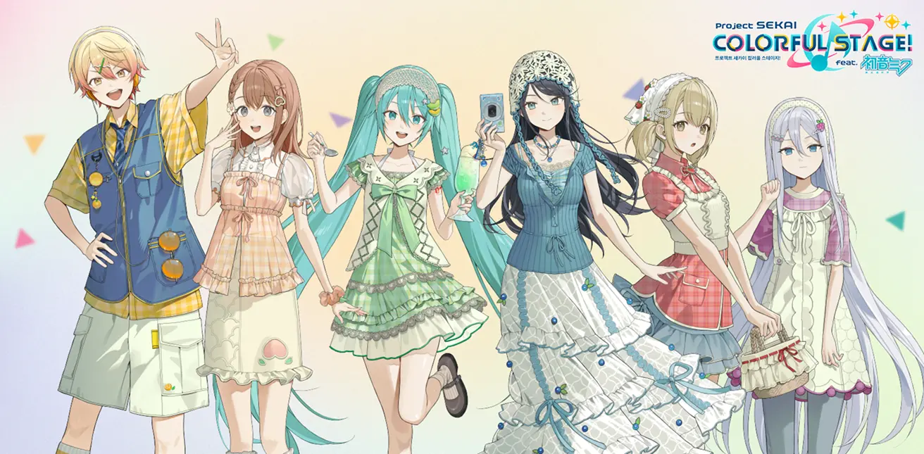Project SEKAI × ANIPLUS Collaboration Cafe @Hapjeong