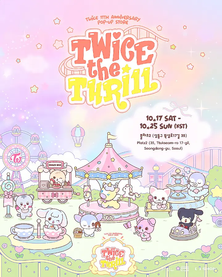 TWICE Pop-Up - TWICE THE THRILL