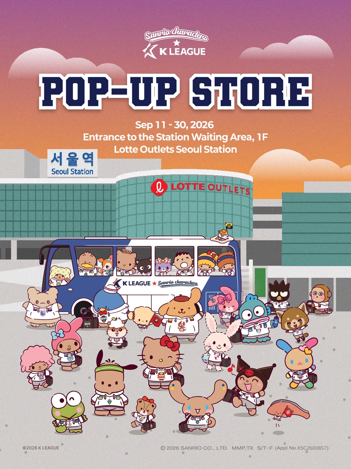 K League X Sanrio Characters Pop-up