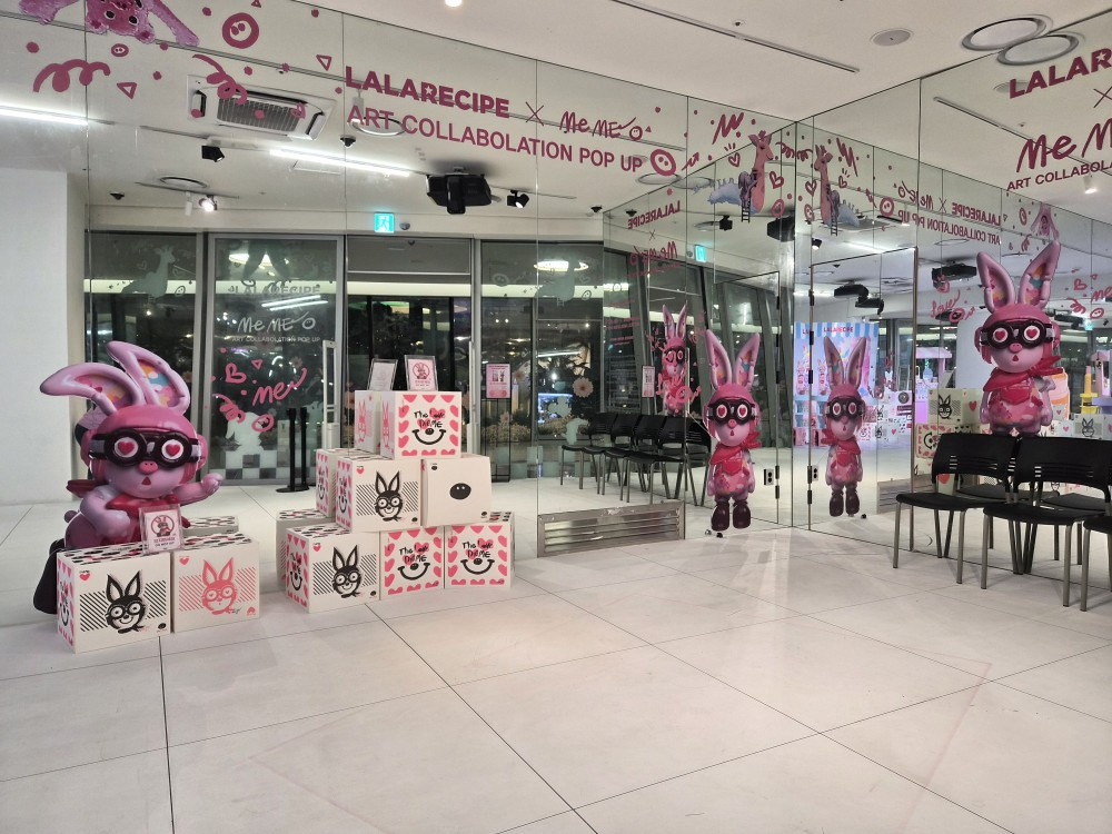 LALARECIPE × MeME Art Collaboration Pop-up