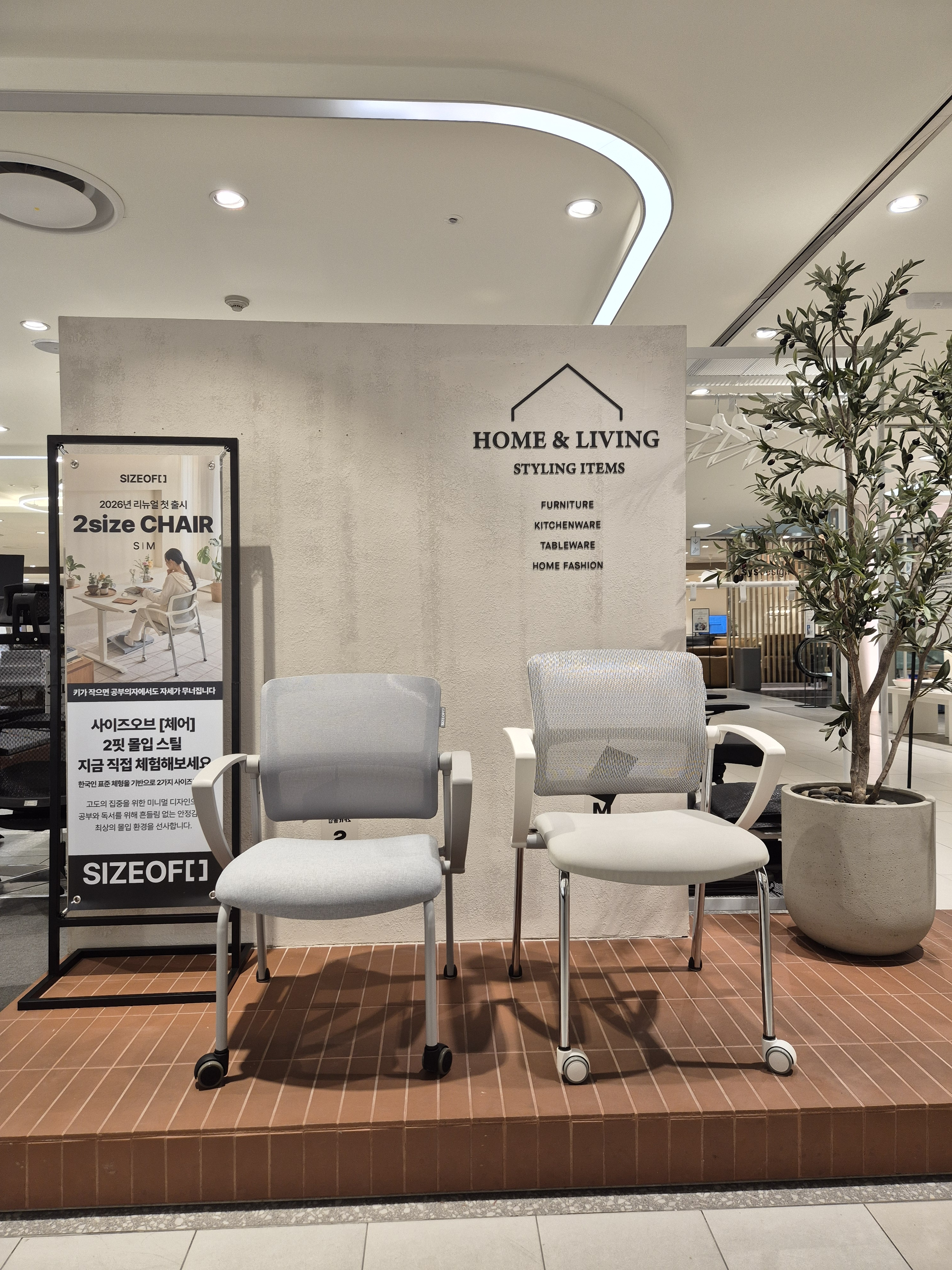 SIZE OF Pop-up at Lotte Department Store Gwangju