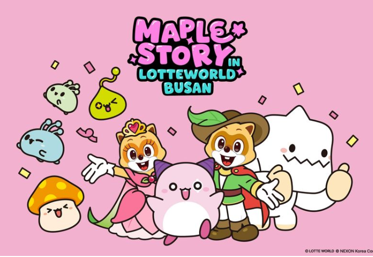 MapleStory in Lotte World Busan Pop-up