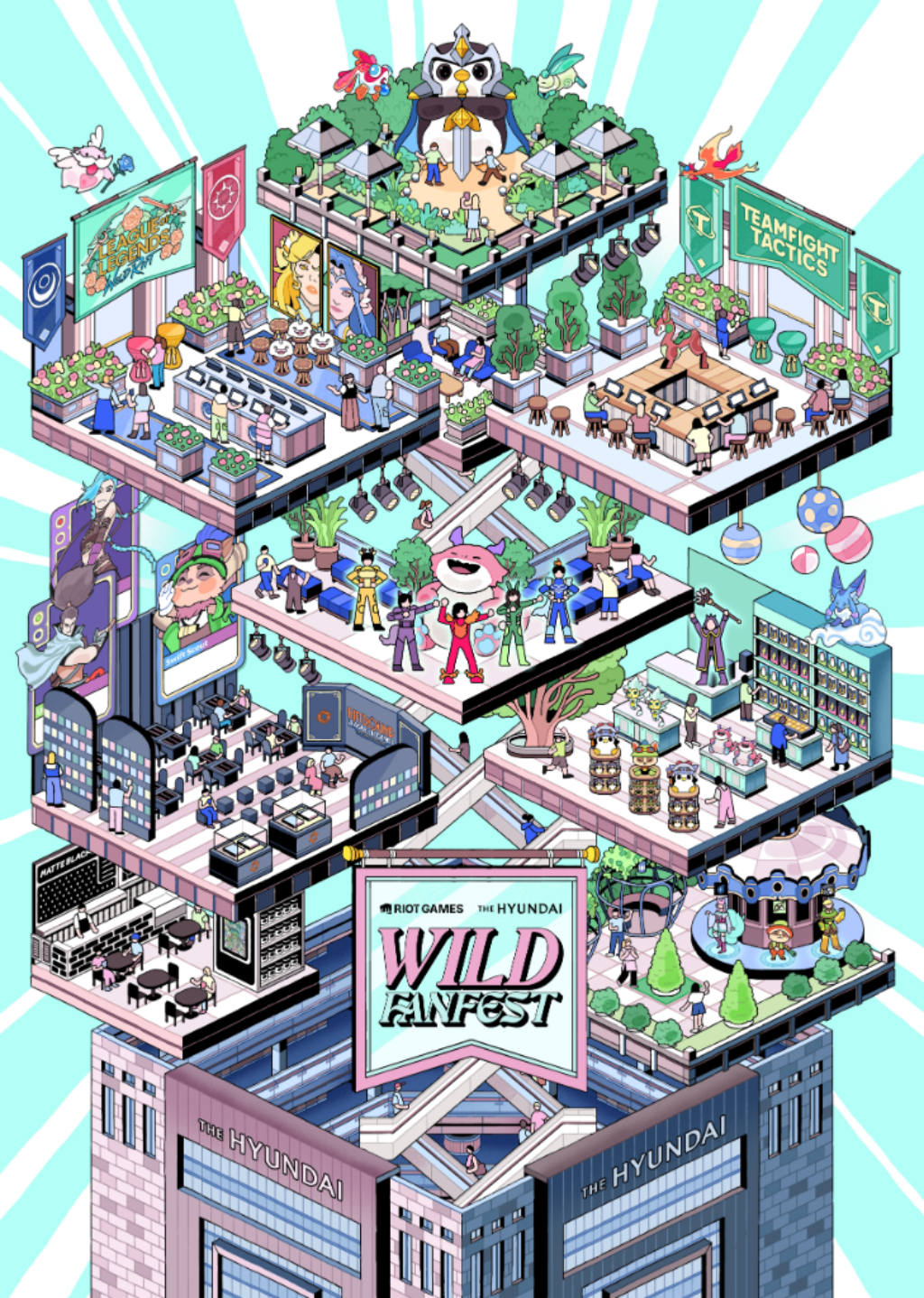Riot Games Wild Fanfest at Hyundai Department Store Pangyo