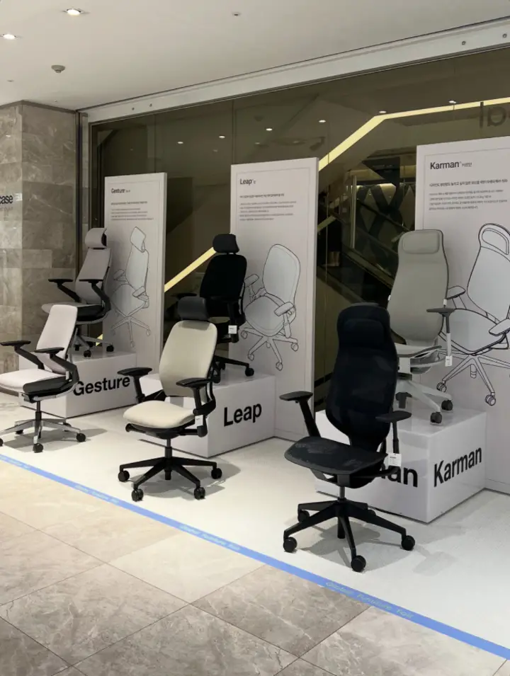 Steelcase Pop-up at Hyundai Department Store Pangyo