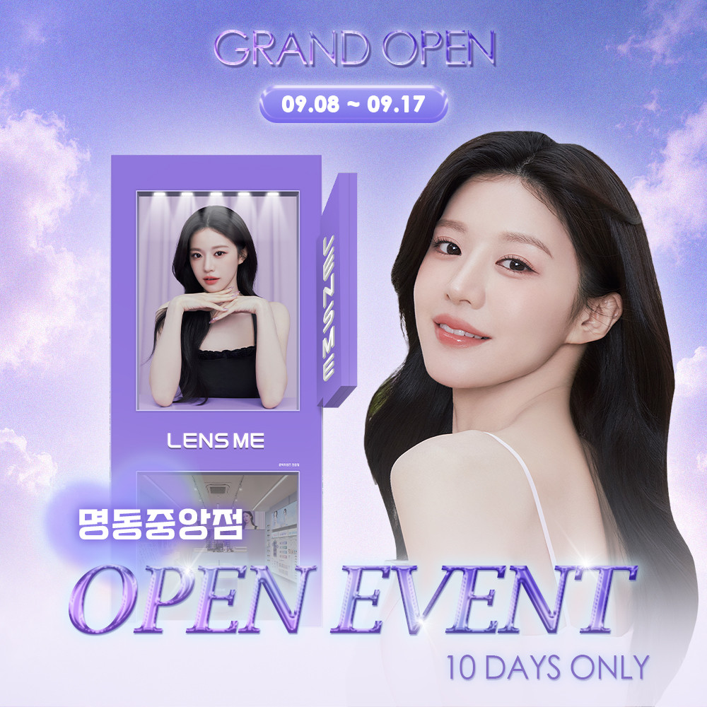 LENSME Myeongdong Central Store Opening Event
